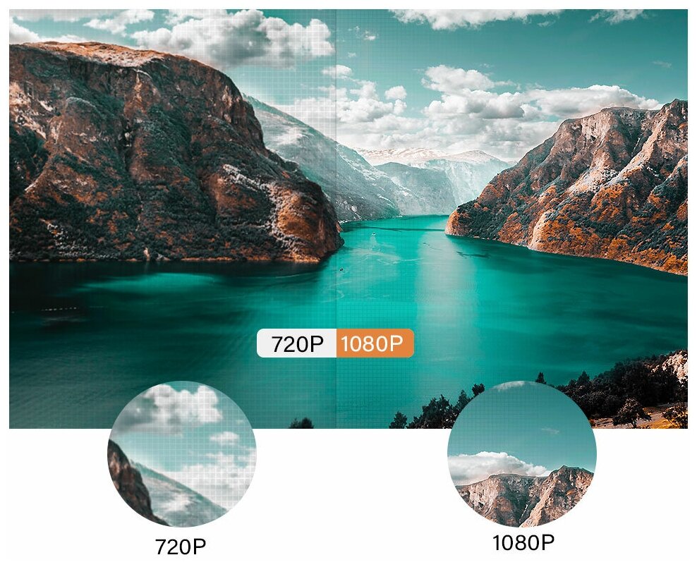 Проектор Everycom YG625A LED Mirroring Version