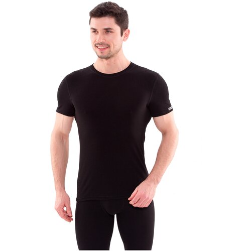 фото Guahoo/термобелье для мужчин/термолонгслив для занятий спортом,g21-2270ts/bk, черный, размер 50-52