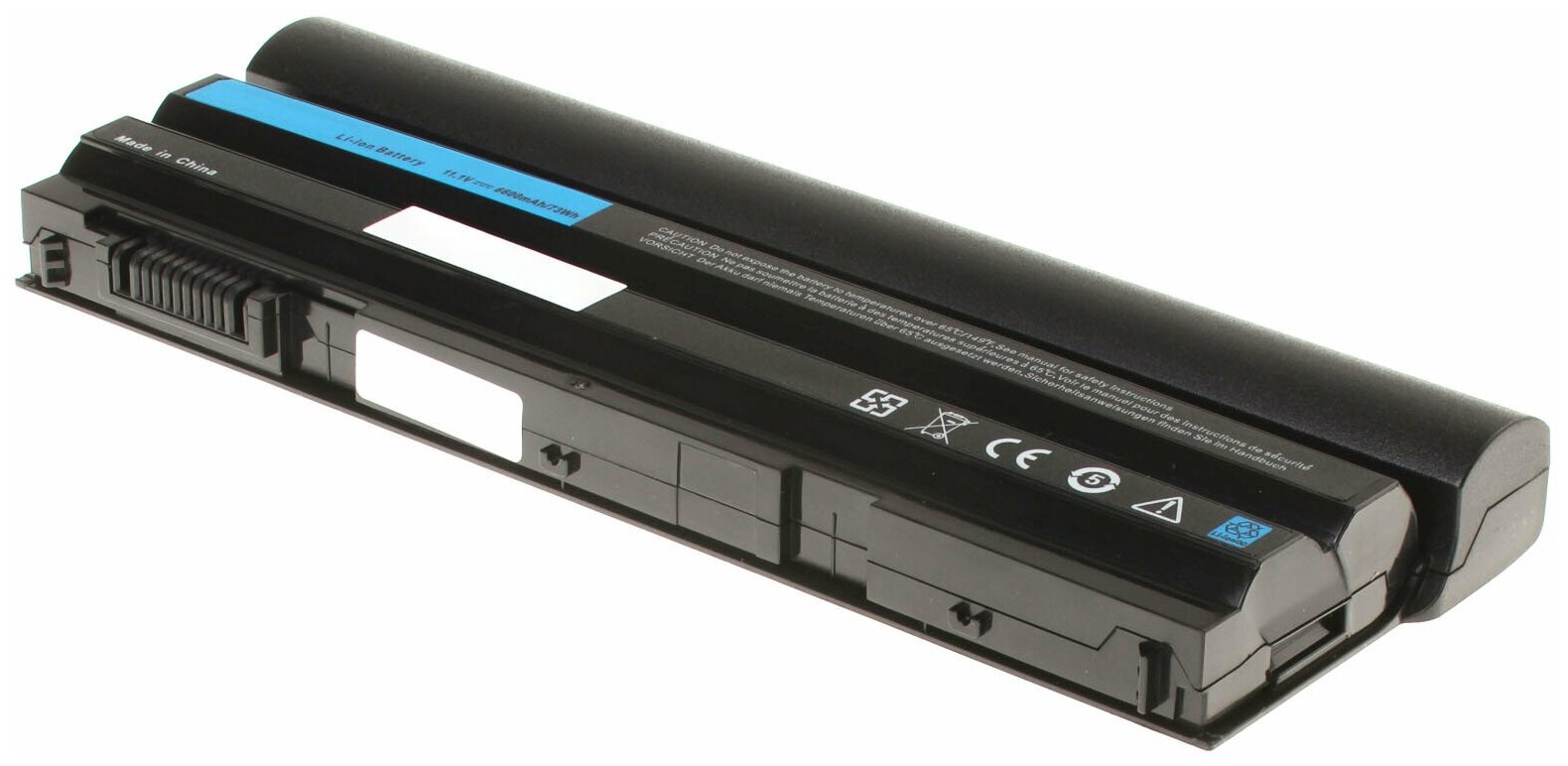 Аккумуляторная батарея Anybatt 11-U3-1299 6600mAh для Dell LATITUDE 3460, Latitude E6420 ATG, Inspiron 17R SE (7720), Inspiron 7720-6174, Inspiron 5520-5926, Inspiron 5720-6709, Inspiron 15R SE (7520),