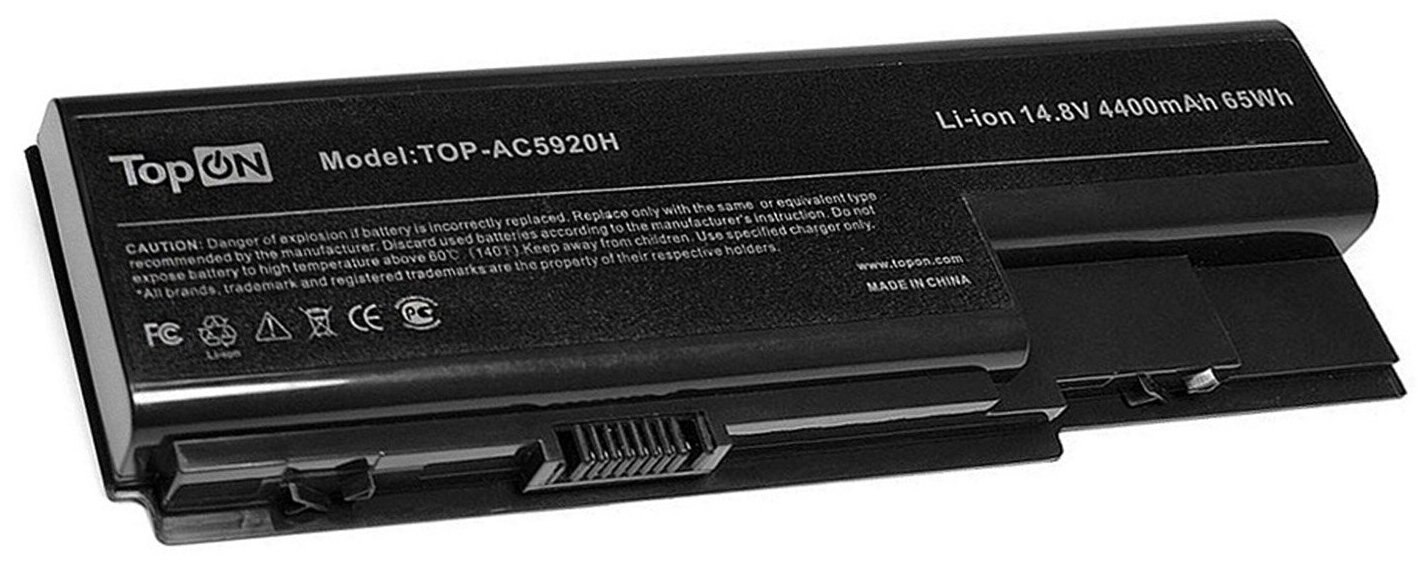 Аккумулятор для ноутбука Acer Aspire 5520 5920 6530 7230E 8730ZG 8920 Series. 14.8V 4400mAh 65Wh PN: AS07B32 AS07B52.