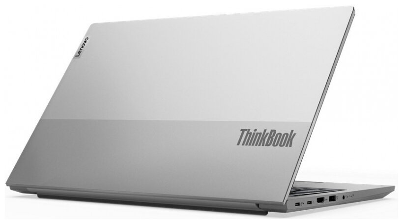 Ноутбук Lenovo ThinkBook 15 G3 ACL AMD Ryzen 5 5500U 2100MHz1561920x10808GB512GB SSDDVD нетAMD Radeon GraphicsWi-FiBluetoothWindows 10 Pro 21A40008RU Grey