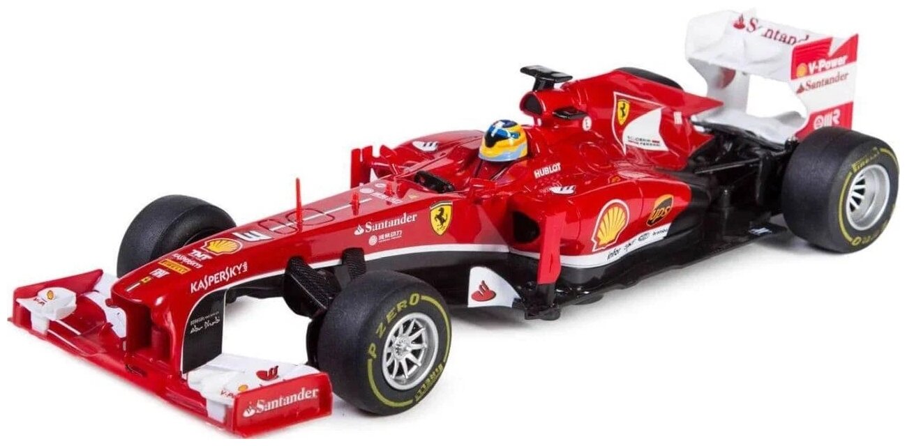 Машина р/у 1:18 Ferrari F1 35х16,5х14,5 см, цвет красный 27MHZ