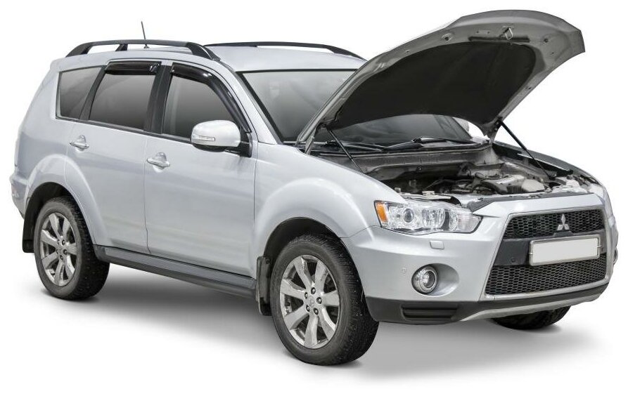 Упоры капота АвтоУпор (арт. UMIOUT031) MITSUBISHI Outlander II 2005-2011