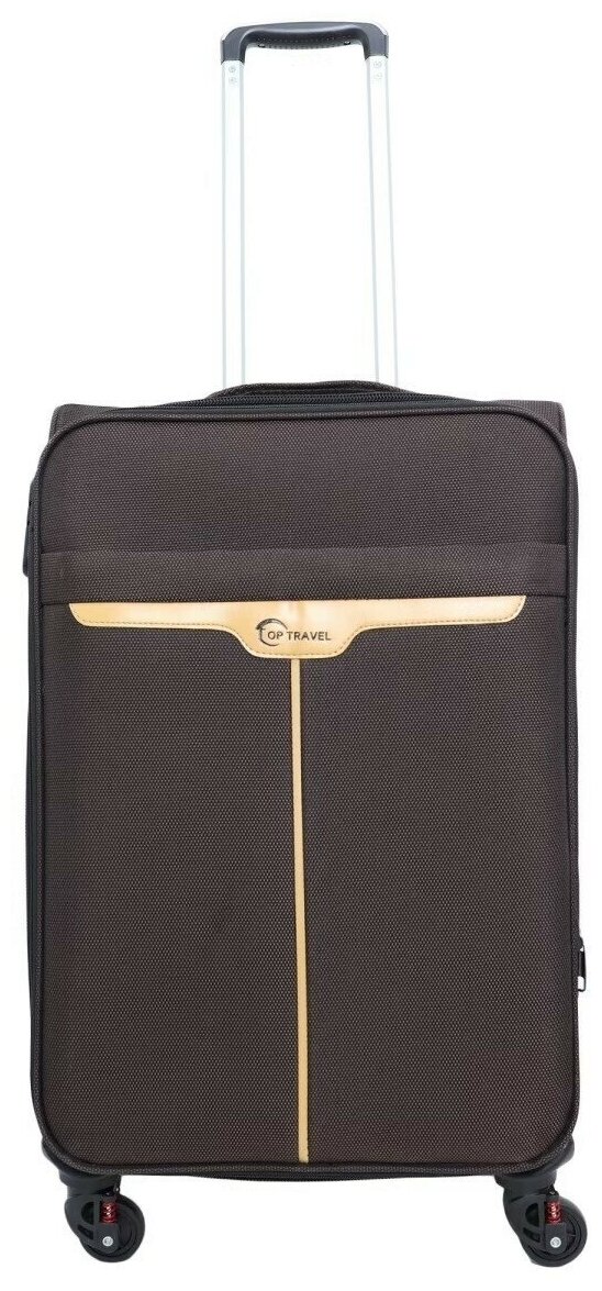 Легкий тканевый чемодан Cossroll, средний /67см./66 л/водоотталкивающая ткань/колеса 360°
