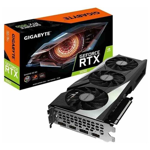 Видеокарта GeForce RTX 3050 8 ГБ (GV-N3050GAMING OC-8GD)