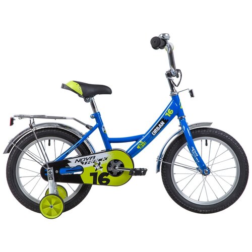 Велосипед детский Novatrack Urban, колесо 16, рама 10,5, синий