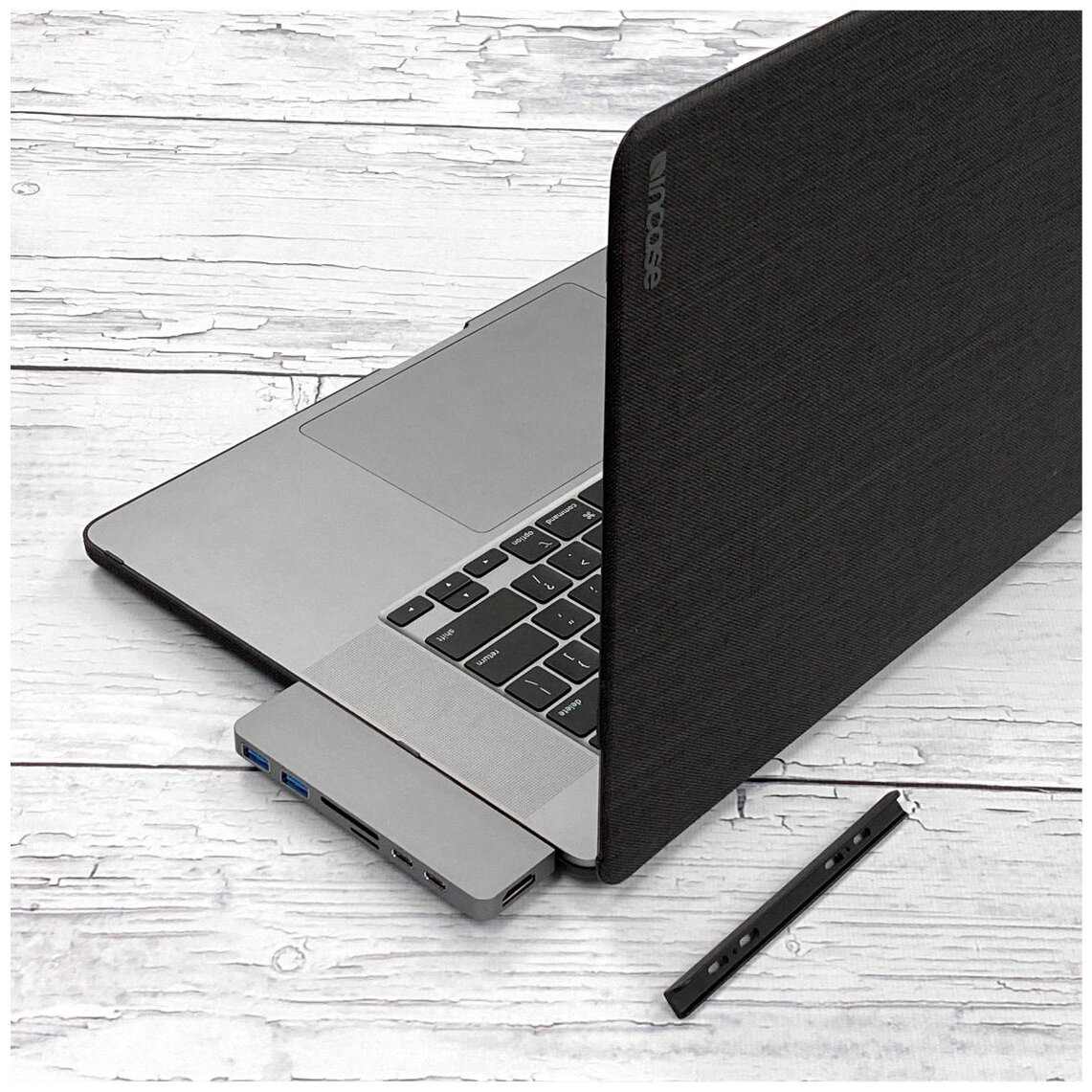 Адаптер HyperDrive DUO 7-in-2 Hub для USB-C Silver