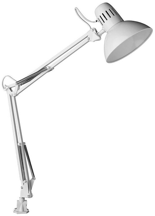 Лампа офисная Arte Lamp Senior A6068LT-1WH, E27, 40 Вт, белый