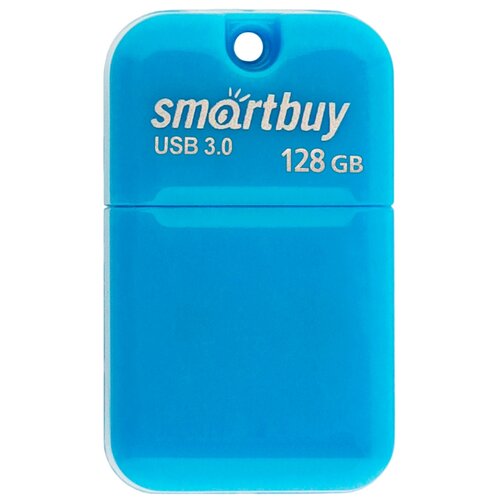 Флешка SmartBuy Art 128 ГБ, 1 шт., голубой внешний ssd smartbuy n1 drive 128gb usb 3 1 silver