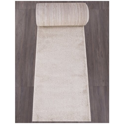 Ковер PLATINUM - Дорожка Бежевый, Однотонный, Ковер на пол, в гостиную, спальню, в ассортименте, Турция, Бельгия, (80 см. на 2000 см.)