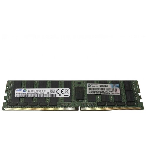 оперативная память hp 726722 b21 32g 2133mhz ddr4 lrdimm серверная 774174 001 752372 081 quad rank x4 pc4 17000 cas 15 Серверная оперативная память HP 774174-001 32GB (1x32GB) SDRAM DIMM