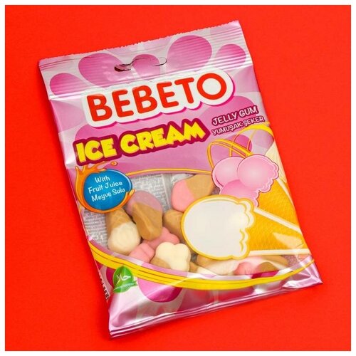 Жевательный мармелад BEBETO ICE CREAM, 70 г