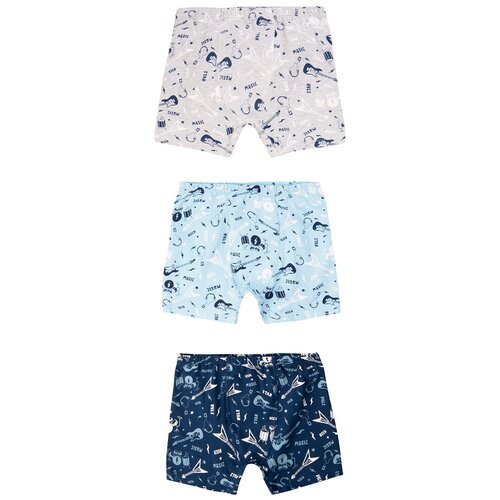 фото Трусы для мальчика baykar, br3694 размер 2, цвет микс, 3шт