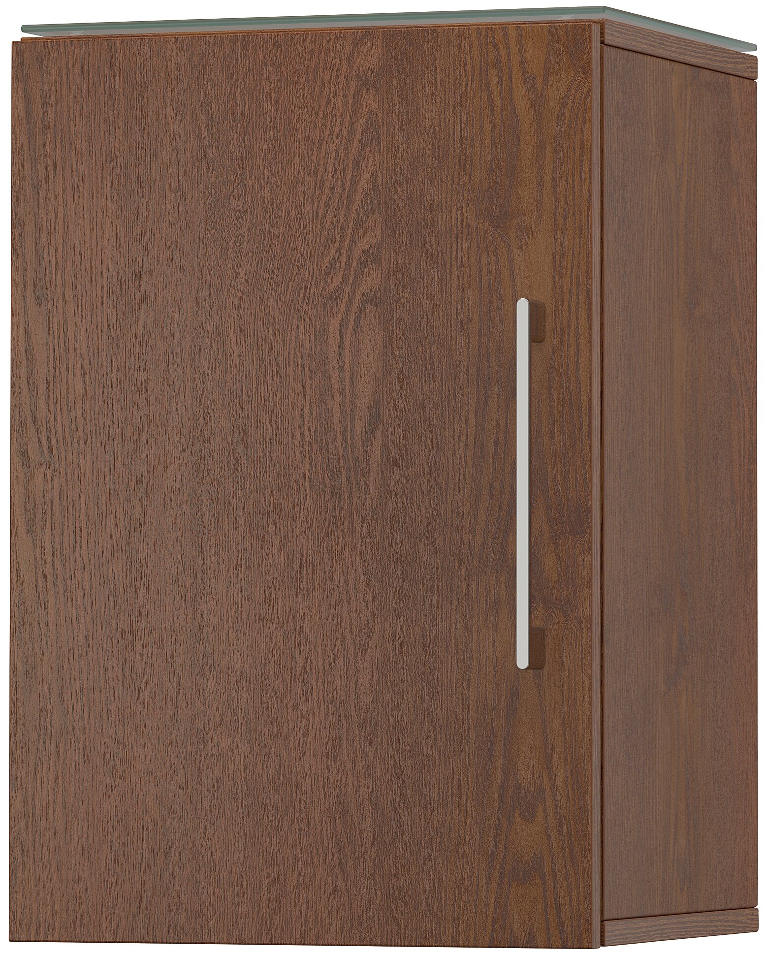 GODMORGON годморгон навесной шкаф с 1 дверцей 40x32x58 см под коричневый мореный ясень - фотография № 1