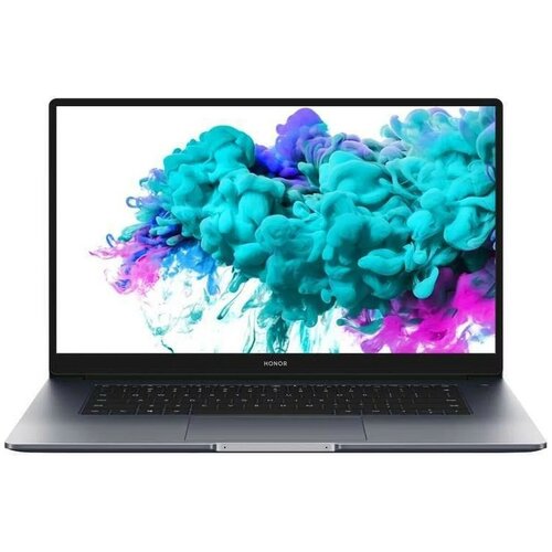 фото Ноутбук honor magicbook x 15 bbr-wai9 (intel core i3 10110u/15.6"/1920x1080/8gb/256gb ssd/intel uhd graphics/windows 10 home) 53011ugc-001, серый