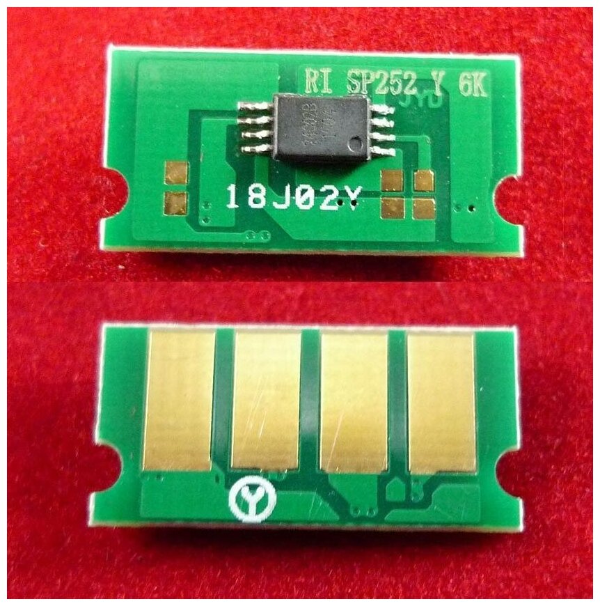 ELP ELP-CH-SPC252HEY-6K чип (Ricoh SP C252) желтый 6000 стр (совместимый)