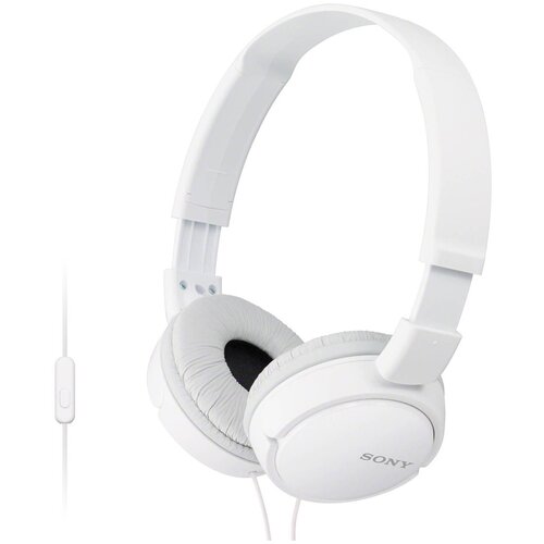 Проводные наушники Sony MDR-ZX110AP, white