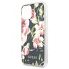 Чехол GUESS Flowers для iPhone 11 Pro Max, синий - изображение