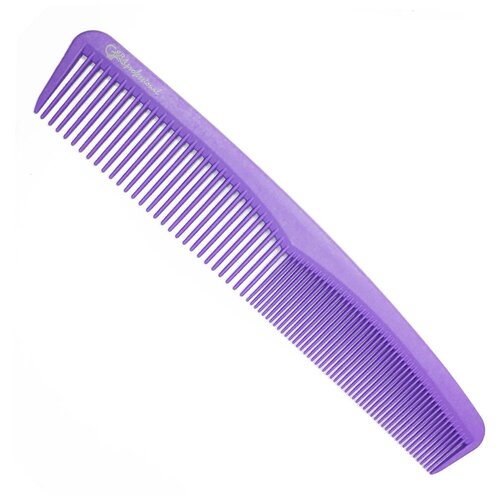 Купить Gera Professional, Расческа карбоновая для стрижки волос GPR00302, цвет фиолетовый