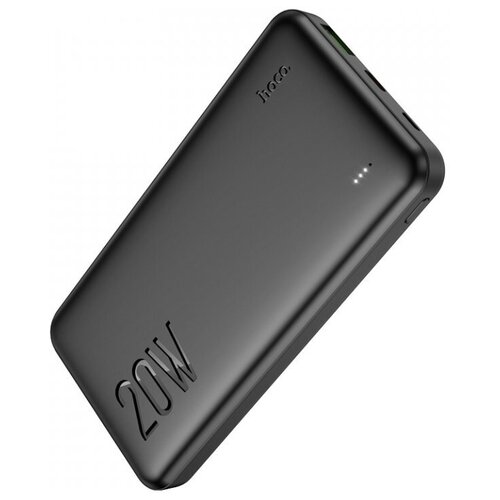 Внешний аккумулятор Hoco Power Bank J87 10000mAh 2xUSB PD 20W + QC 3.0 Black 6931474761019