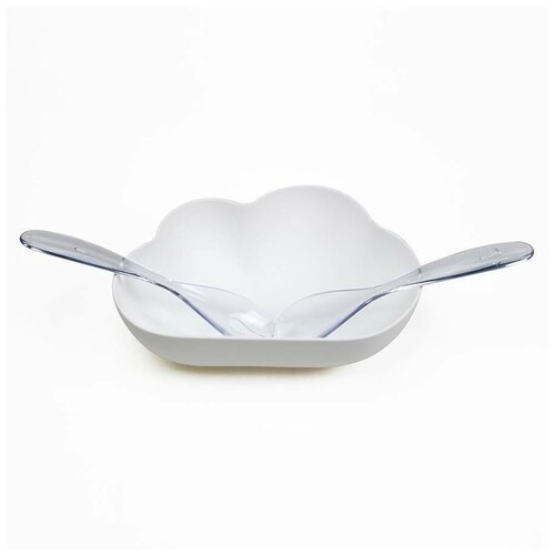Миска для салата QUALY Cloud QL10265-WH-CL белый