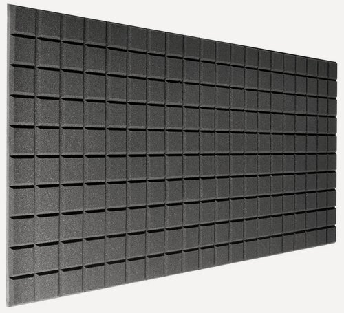 Изображение товара Акустическая панель "Плитка" 1000х2000х40 мм / Акустический поролон / POROLON-MAG