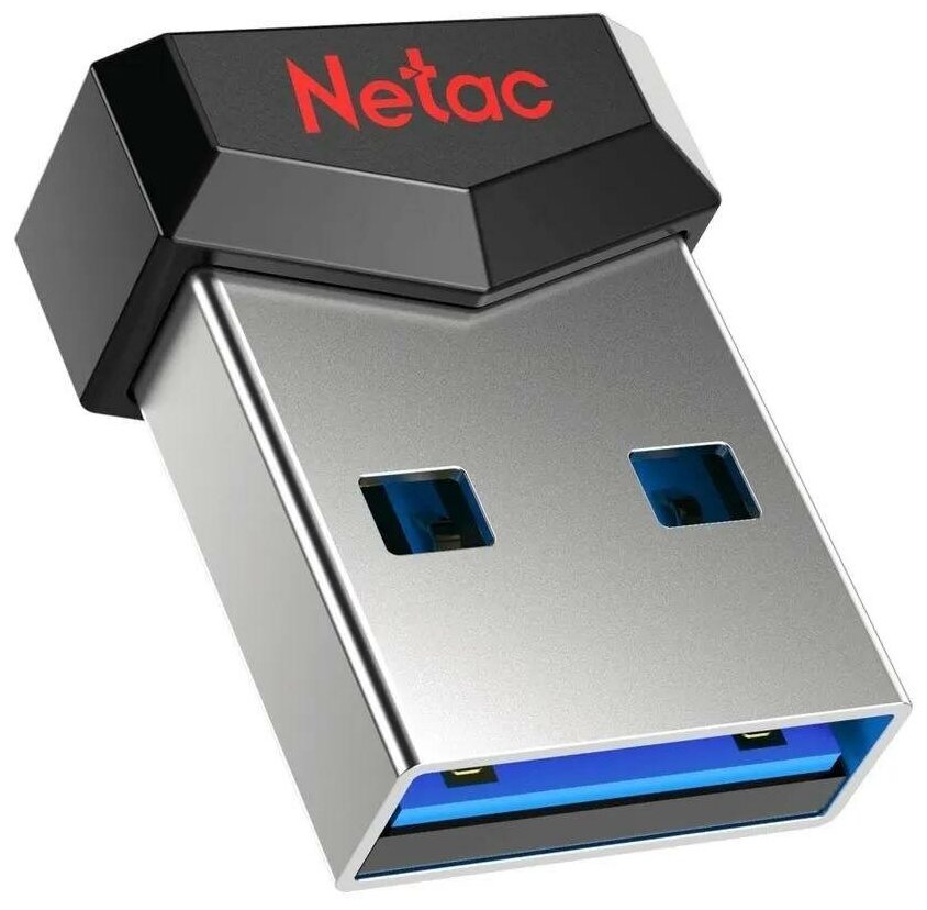 USB флешка NETAC UM81 16Gb black USB 2.0 (NT03UM81N-016G-20BK) - фотография № 3