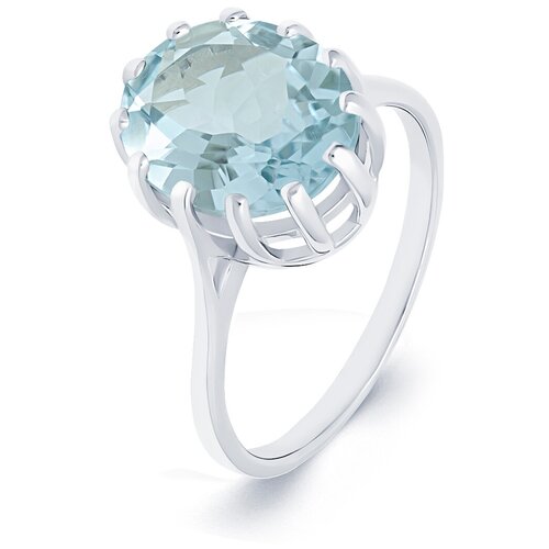 Ювелирное кольцо Великолепный век КР-431-79Н с топазом, размер 17