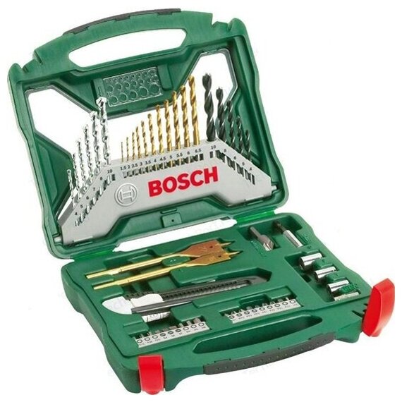 Набор принадлежностей Bosch X-Line Titanium 2607019327, 50 предметов