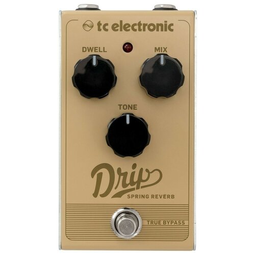 tc electronic drip spring reverb педаль эффектов TC electronic DRIP SPRING REVERB Педаль эффектов