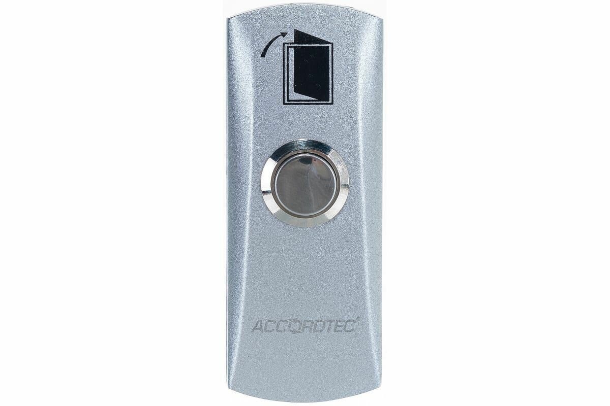Кнопка выхода AccordTec AT-H805A нержавеющая сталь накладная проводное соединение