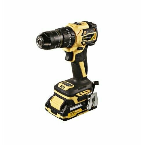 Дрель-шуруповерт аккумуляторная HANSKONNER HCD2065BLIC 84555₽