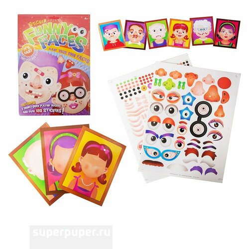 Набор для поделок Funny Faces 177₽