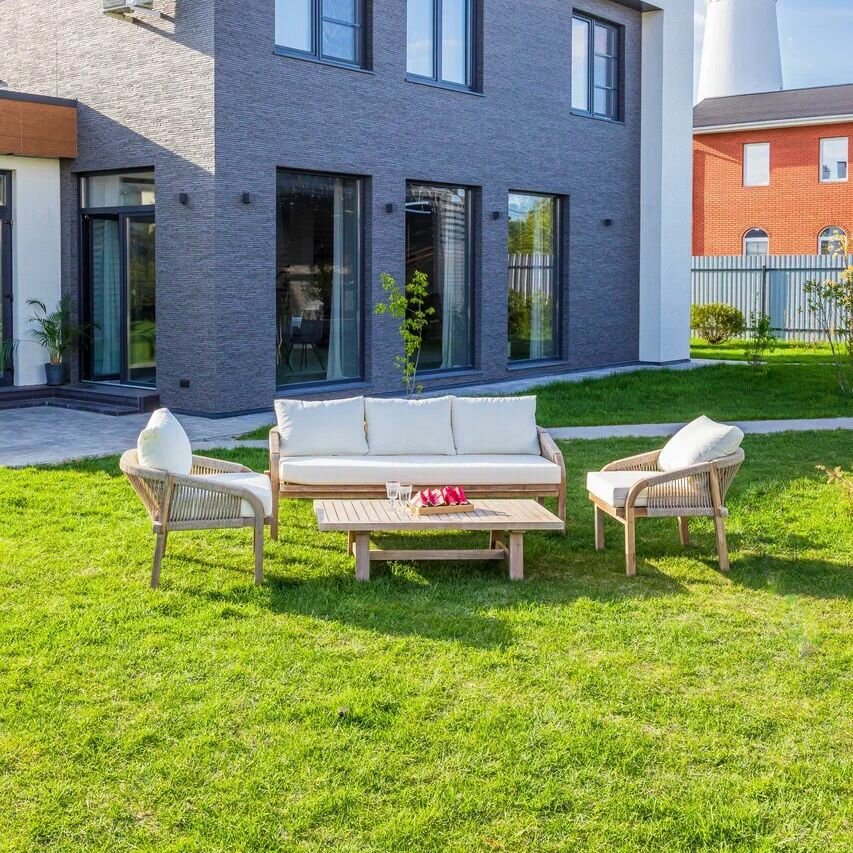 фото Лаунж-зона Royal Family MICHELLE из акации (бежевый)