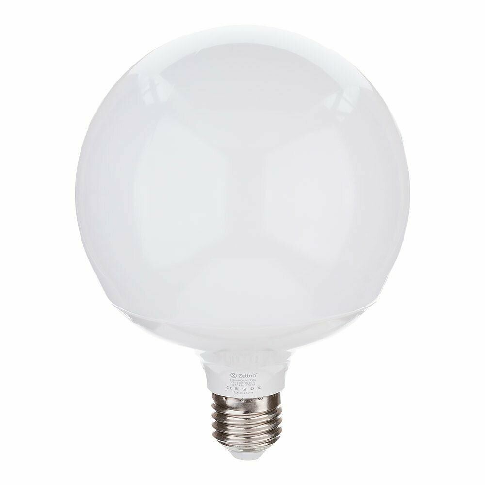 Умная лампа Zetton LED RGBCW Smart Wi-Fi Bulb G120 E27 18Вт ZTSHLBRGBCWE273RU (коробка)