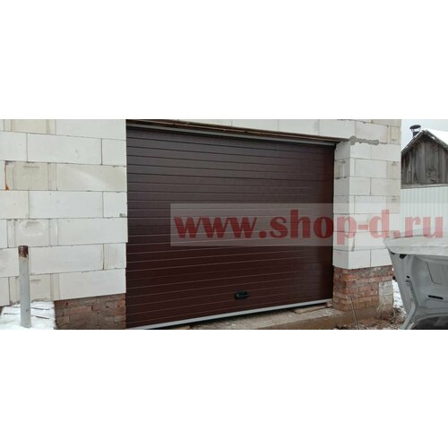 Секционные ворота Damast 220x190см, цвет серый, с торсионными пружинами