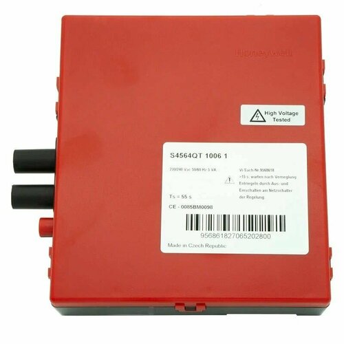 Топочный автомат Honeywell S4564QT 1006 1 для газовых котлов Viessmann Vitogas 7823803 s4564qt 1006 honeywell контроллер управления горением 7823803