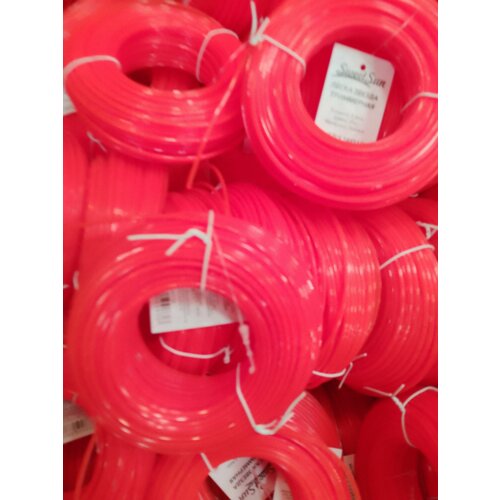 Леска для триммера sweet sun 2,4 мм 45 м звезда