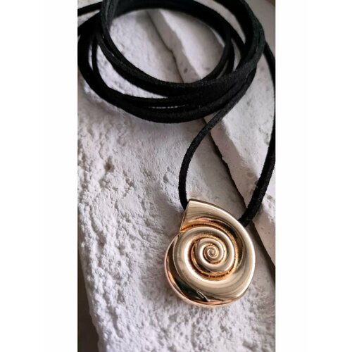 Чокер черныйзолотистый 550₽