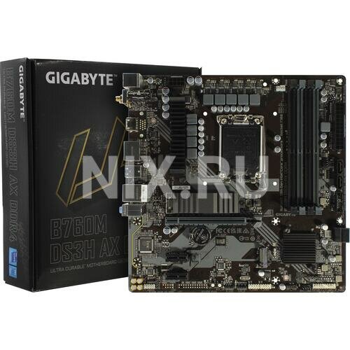 Материнская плата Gigabyte B760M DS3H AX DDR4