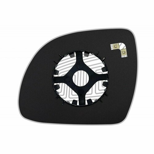 Зеркальный элемент правый с обогревом для автомобиля SsangYong Action II(2) поколение и его рестайлинг 2010-2020 года выпуска.