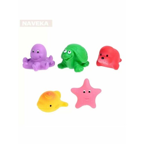 Набор резиновых игрушек для купания №3