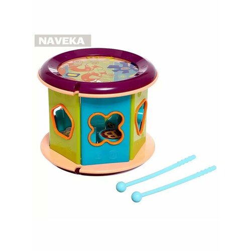 Сортер Барабан 6 фигур 1037₽