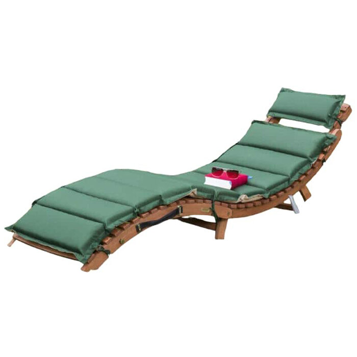 фото Шезлонг Afina AFM-803A Beige-Green