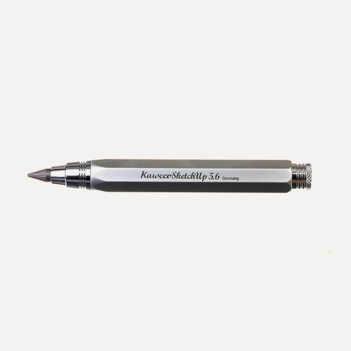 Изображение товара Карандаш цанговый KAWECO SKETCH UP Satin Chrome 5.6мм латунный корпус в подарочном футляре