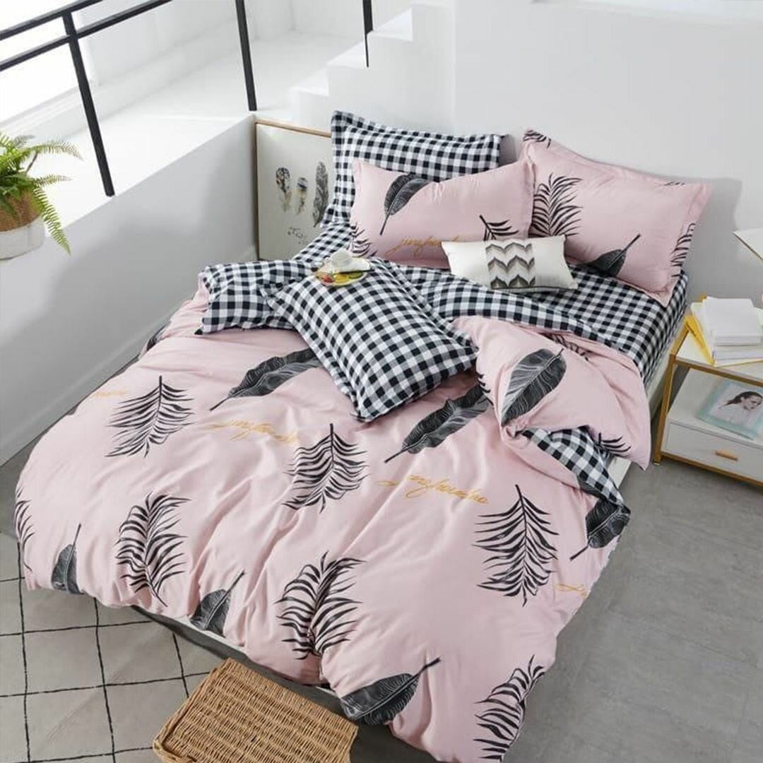 фото Постельное бельё Mency House, 1.5 спальное, Поплин