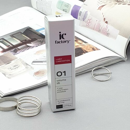 Первый состав для ламинирования ресниц IC factory на цистеамине