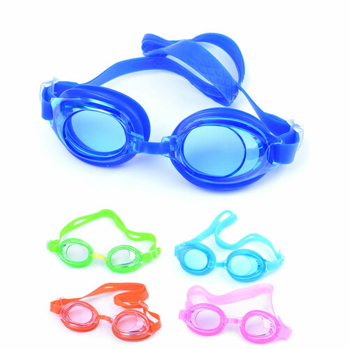 Очки для плавания 00-4090 с брелком в пакете 283₽