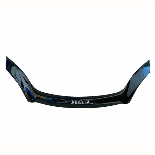 Дефлектор капота HONDA CIVIC 7 хэтчбек (2001-2005) /мухобойка на капот Хонда Цивик 7 хэтчбек