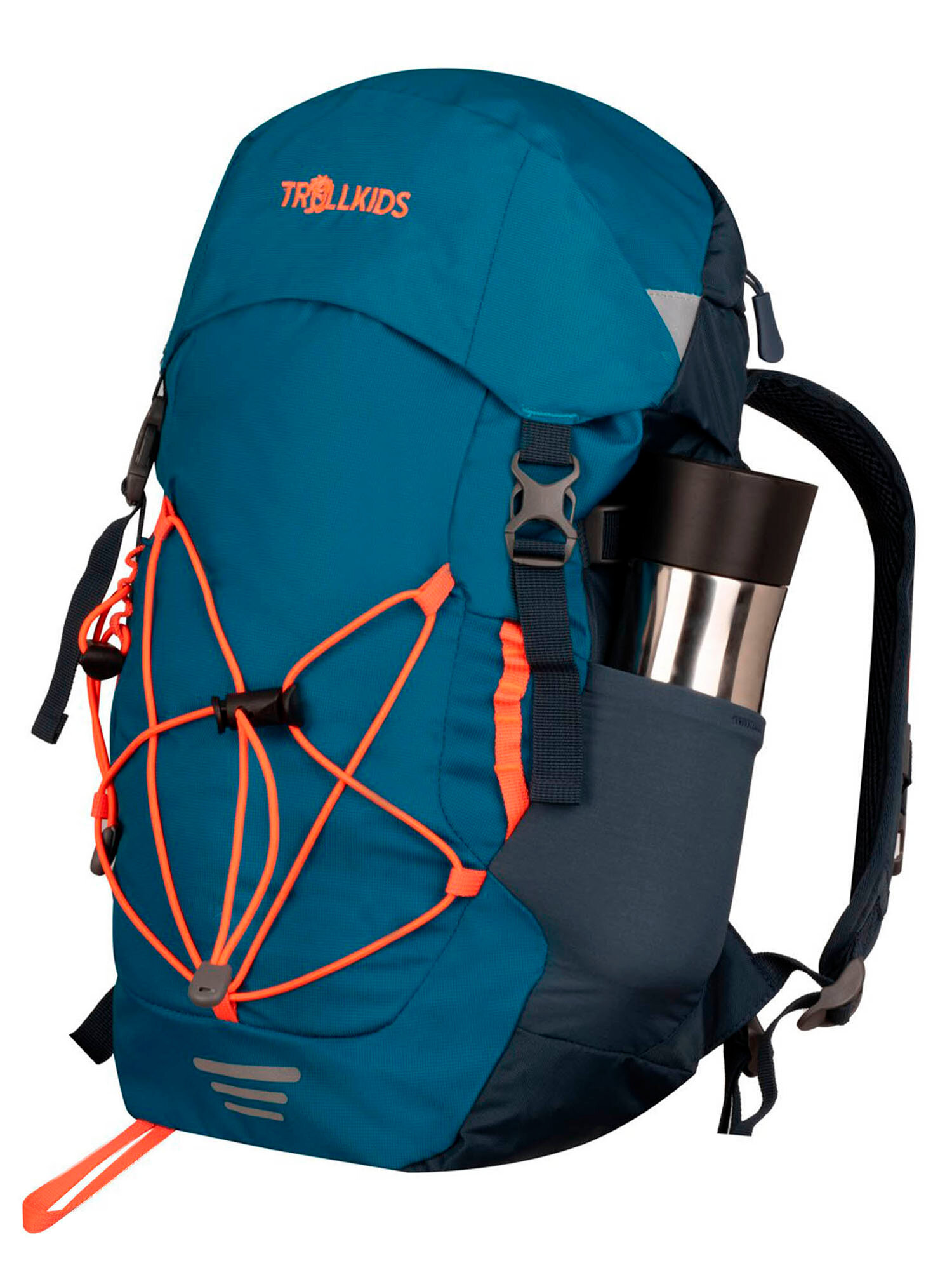 Рюкзак детский Trollkids Fjell Trekker 15L Atlantic Blue/Dark Navy/Glow Orange